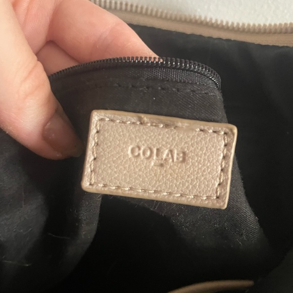 Medium CoLab Vegan Leather Crossbody Bag - Picture 11 of 12